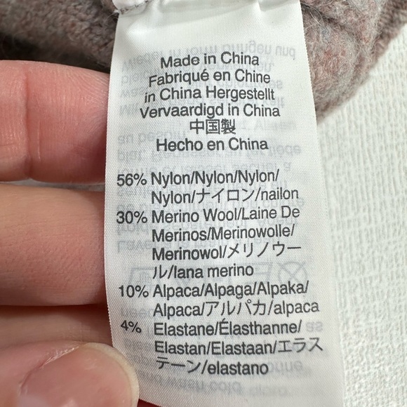 Madewell merino wool blend wrap pullover sweater size S - Picture 8 of 10